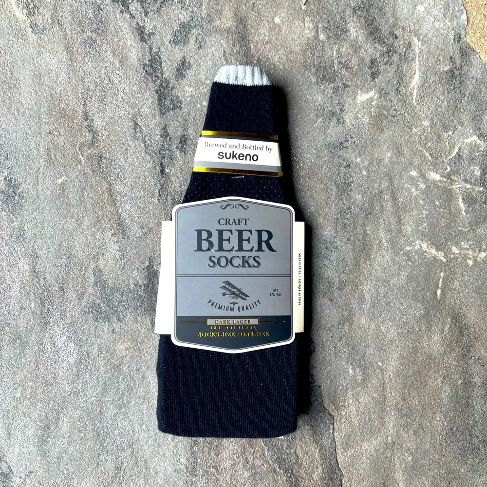 Dark Lager Craft Beer Socks